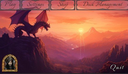 Dragons and Wizards main menu
